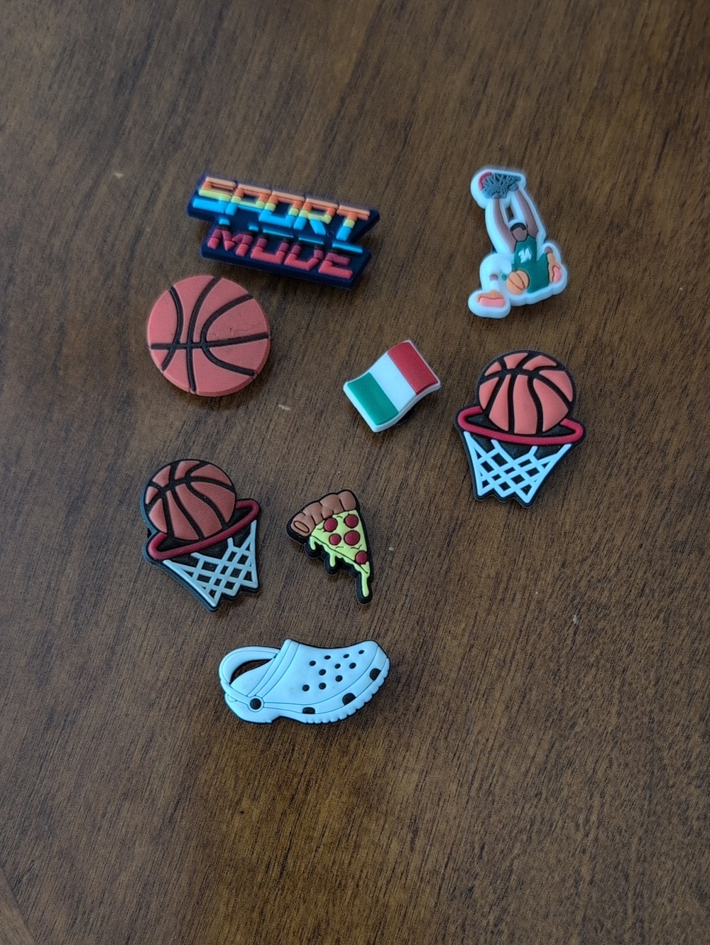Kids Basketball Charm Set For Crocs